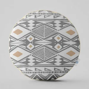 کوسن شمسه نگار مدل دایره انتزاعی مدرن کد B161