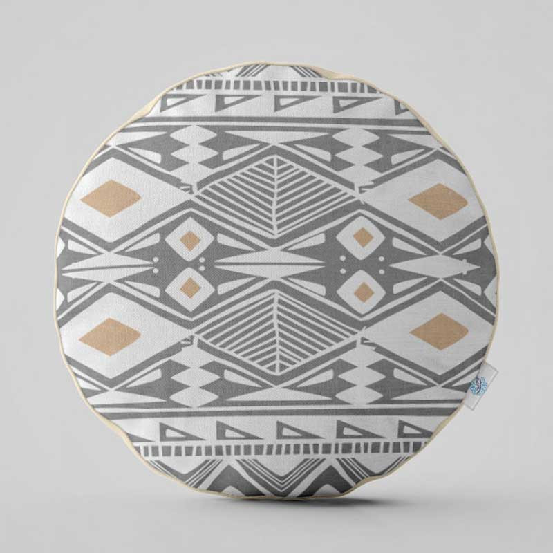 کوسن شمسه نگار مدل دایره انتزاعی مدرن کد B161