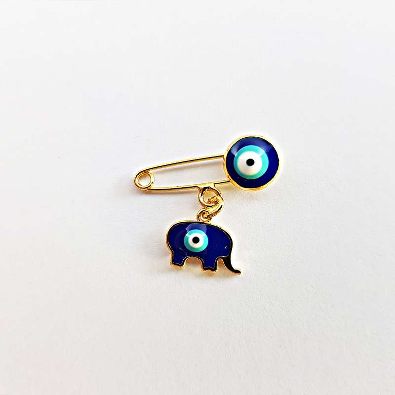 سنجاق سینه دخترانه مدل چشم زخم سنجاق سینه دخترانه مدل چشم زخم