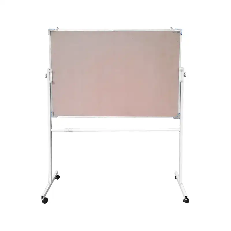 تخته وایت برد آفرین مدل M011 سایز 120×90 به همراه پایه نگهدارنده