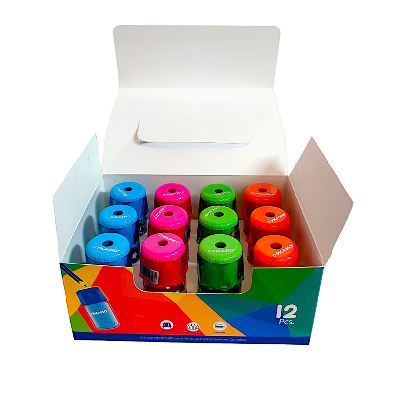 تراش پیکاسو مدل بطری کد 8733 بسته 12 عددی