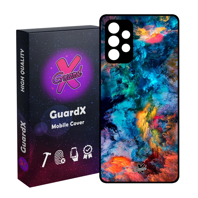 کاور گارد ایکس طرح Colors مدل Glass10117 مناسب برای گوشی موبایل سامسونگ Galaxy A73