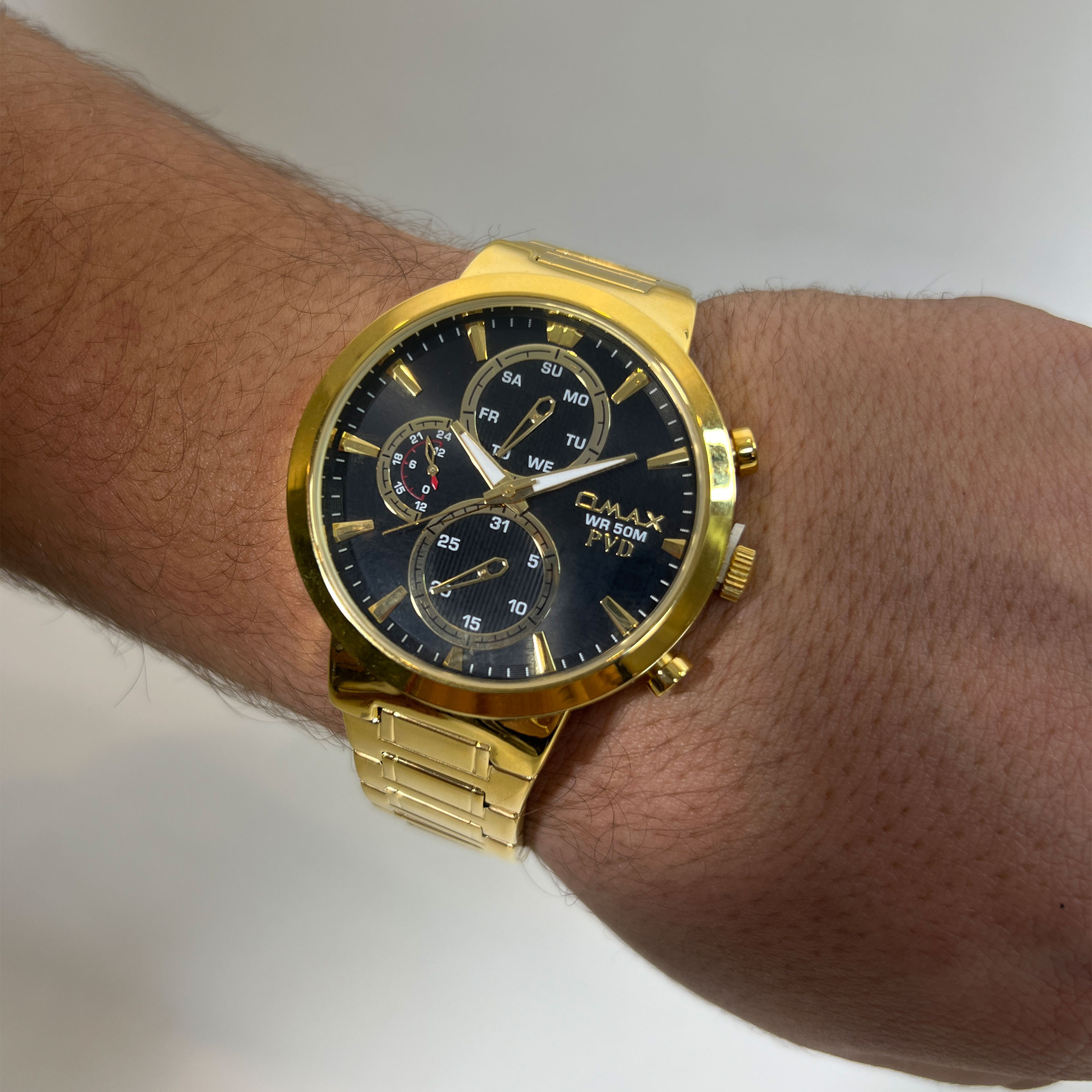 ساعت مچی عقربه‌ای مردانه اوماکس مدل OFHM001Q002