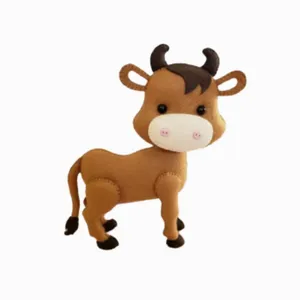 عروسک نمدی مدل گاو کد 1