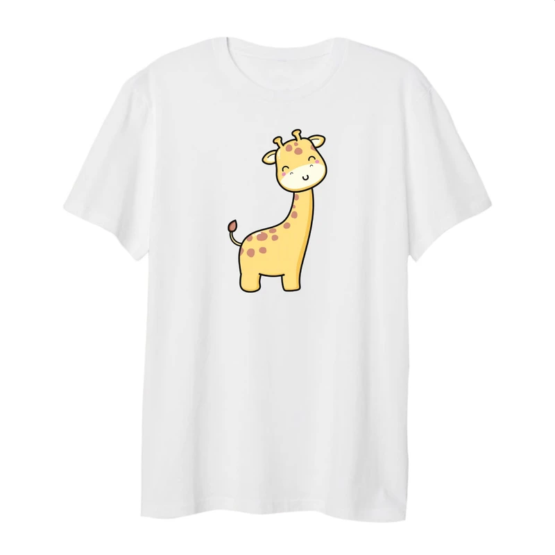 تی شرت لانگ آستین کوتاه زنانه مدل زرافه کد 7