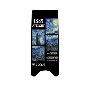 پایه نگهدارنده گوشی موبایل مدل نقاشی ونگوک با نوشته