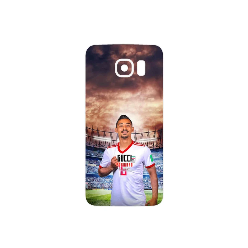 برچسب پوششی ماهوت مدل Reza Ghoochannejhad مناسب برای گوشی موبایل سامسونگ Galaxy S6