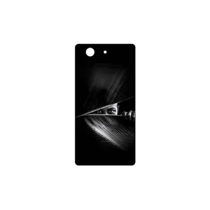 MAHOOT Black Portrait Cover Sticker for Sony Xperia Z3 Compact