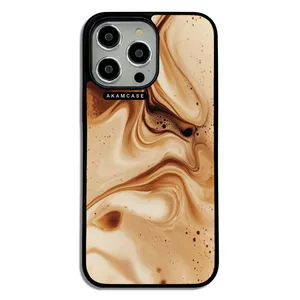 AKAM AMC-WA14PROMAX-COFFEE-3 Cover For Apple iPhone 14 Pro Max