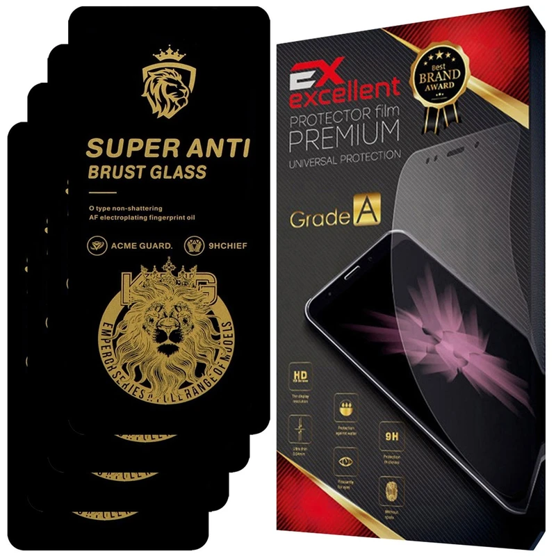 محافظ صفحه نمایش شیشه ای ایکس اکسلنت مدل XSA مناسب برای گوشی موبایل سامسونگ Galaxy M53 بسته چهار عددی