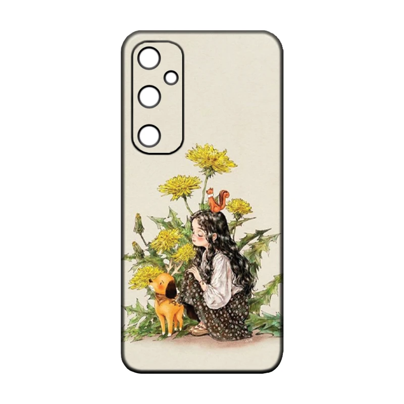 کاور طرح دخترانه کد 19 مناسب برای گوشی موبایل سامسونگ Galaxy A56