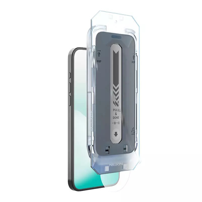 محافظ صفحه نمایش حریم شخصی نیلکین مدل Guardian-Pry مناسب برای گوشی موبایل اپل iPhone 17 Pro / 17 / 16 Pro به همراه کیت