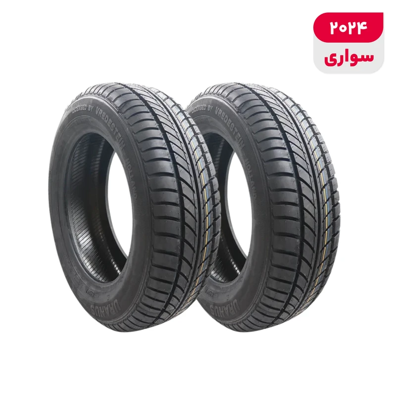 لاستیک خودرو یزد تایر مدل اورانوس سایز 15 / 65 / 185 میلیمتر تولید سال 2024 - 2 حلقه