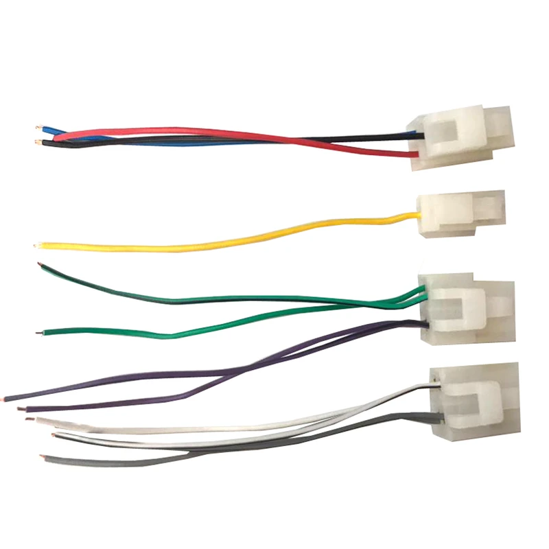 سوکت پخش خودرو مدل 01مناسب برای پراید بسته 4 عددی