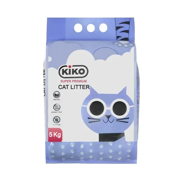 خاک گربه کیکو مدل Super Premium رایحه لوندر وزن 5 کیلوگرم