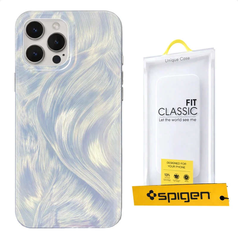 کاور اسپیجن مدل مروارید مناسب برای گوشی موبایل اپل iphone 13 pro max