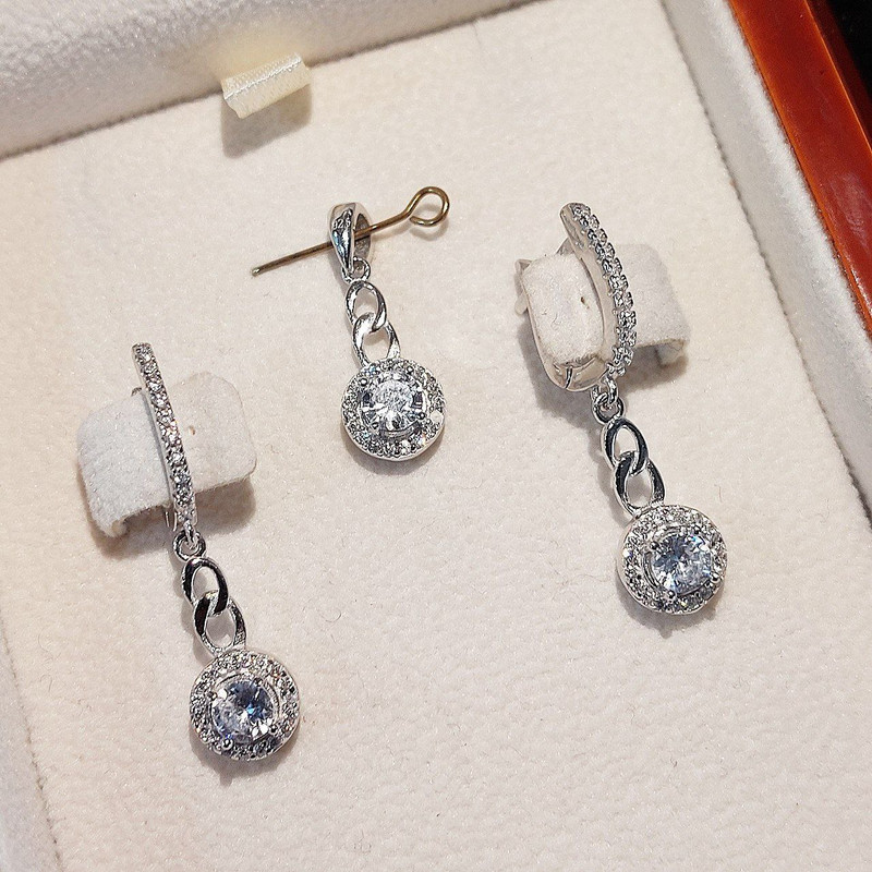 نیم ست نقره زنانه جی تی ای مدل جی نایس