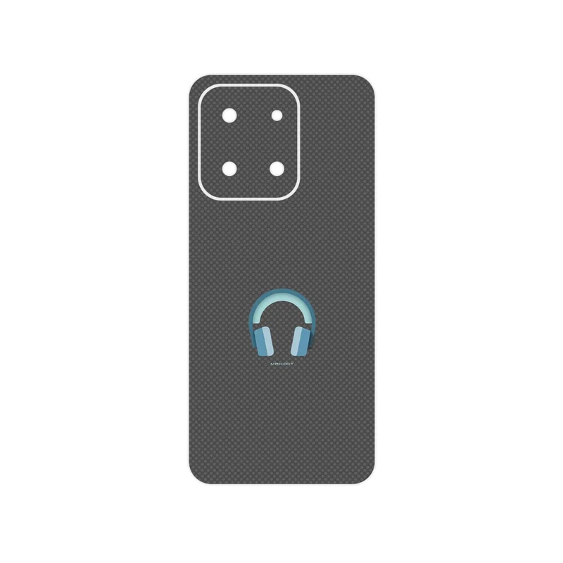 برچسب پوششی ماهوت مدل Minimal Headphone Icon مناسب برای گوشی موبایل شیائومی Poco C85