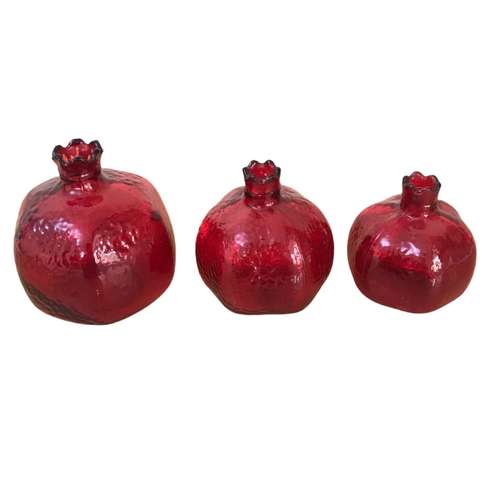 دکوری مدل انار کد 1652 بسته 3 عددی