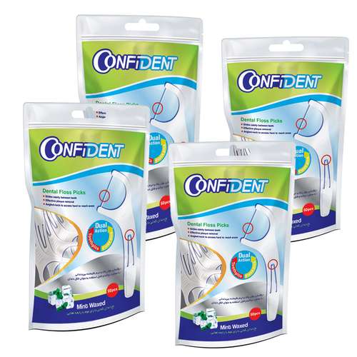 نخ دندان کانفیدنت مدل 04 مجموعه 4 عددی