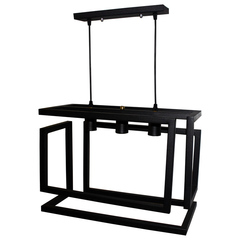 چراغ آویز سه شعله مدل Infinity Loop کد 305