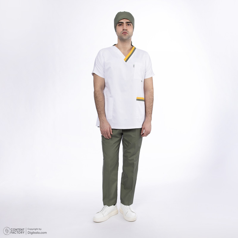 ست لباس اتاق عمل مردانه ویرا هلث مدل اسکراب