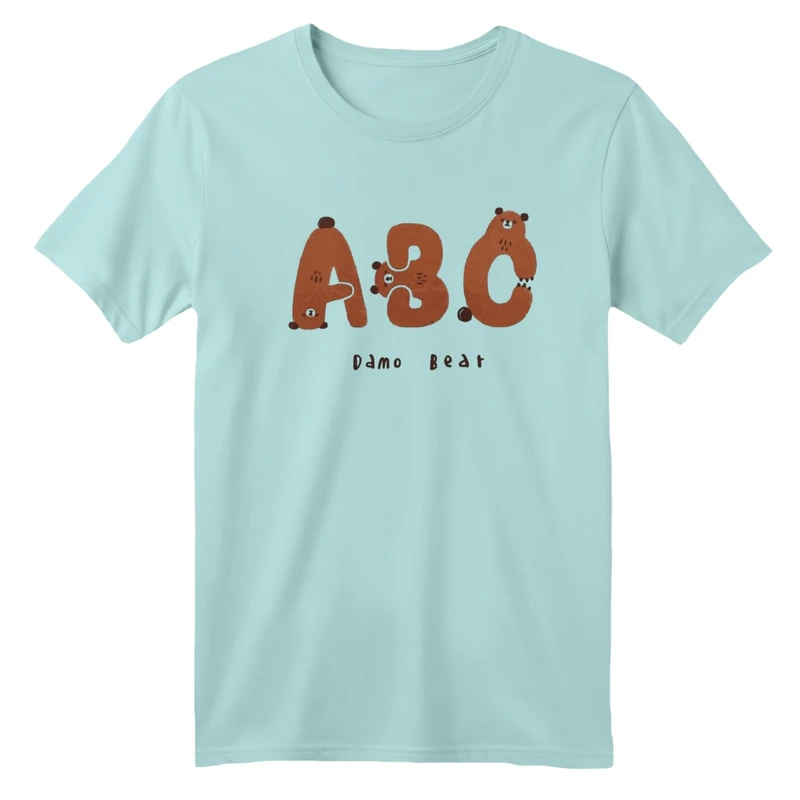 تی شرت آستین کوتاه بچگانه مدل خرس قهوه ای