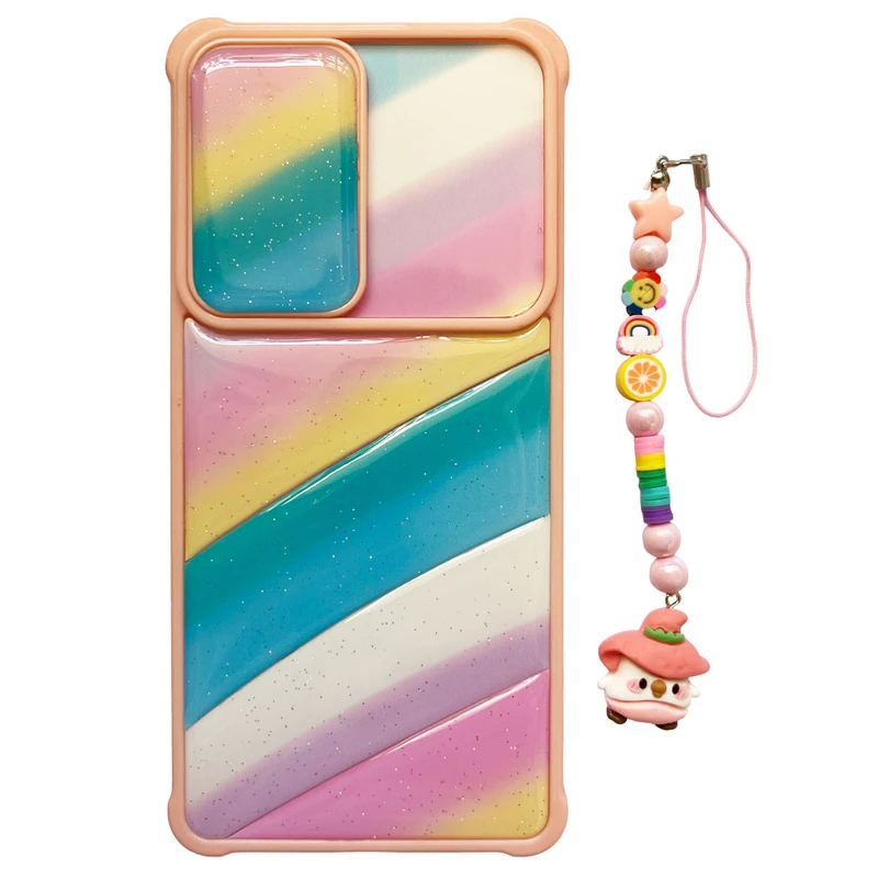 کاور طرح پالت کد A11390 مناسب برای گوشی موبایل شیائومی Redmi Note 10 Pro 4G / Note 10 Promax به همراه بند آویز