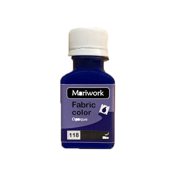 رنگ پارچه ماری ورک کد MK202 حجم 60 میلی لیتر