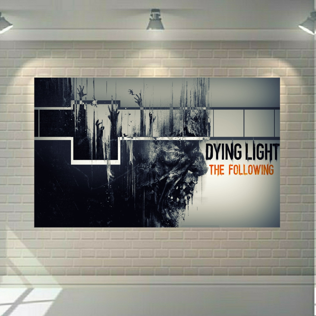 تابلو شاسی طرح گیم Dying Light مدل SDT105