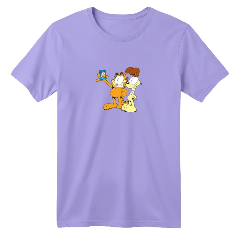 تی شرت آستین کوتاه بچگانه مدل گارفیلد کد 06