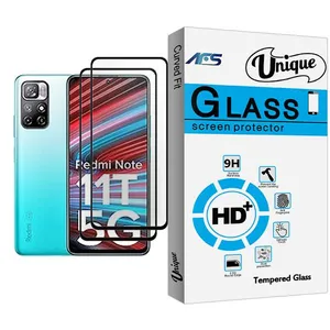 AFS Unique Glass MIX002 Screen Protector For Xiaomi Redmi Note 11T 5G Pack Of 2