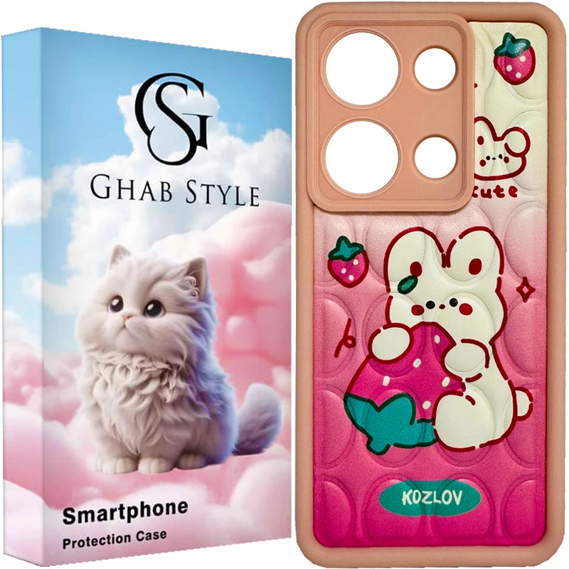 کاور قاب استایل مدل پافری طرح Sport مناسب برای گوشی موبایل شیائومی Redmi note13 4G / NOTE13 4G