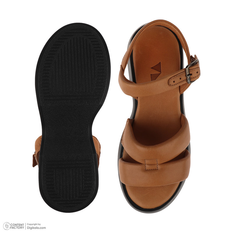 صندل زنانه چرم مشهد مدل J2625-014