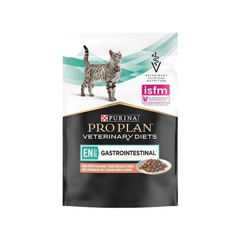 پوچ گربه بالغ پروپلن مدل تقویت سیستم گوارش طعم مرغ وزن 85 گرم