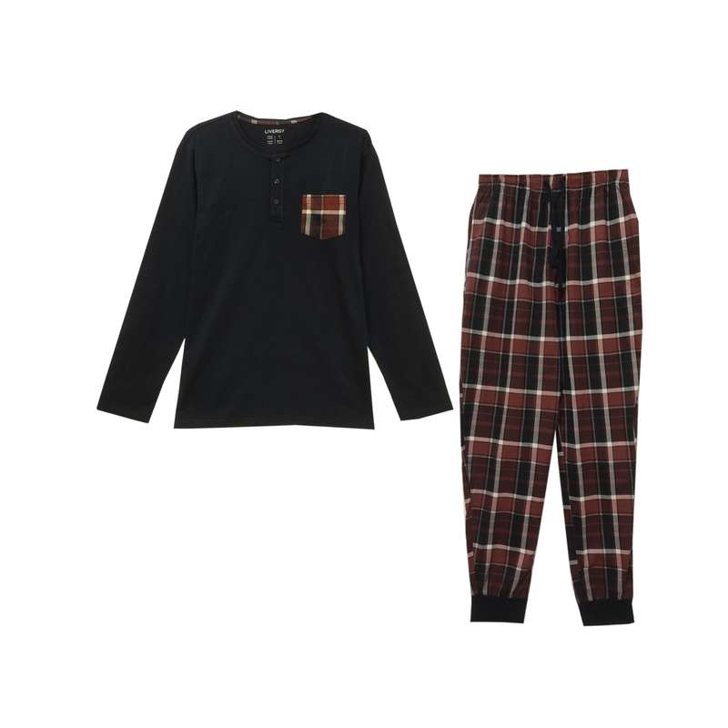 ست تی شرت و شلوار مردانه لیورجی مدل Ha15