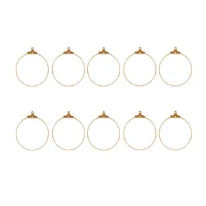 حلقه گوشواره آلما کد sall0410 بسته 10 عددی