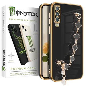 Black Flower monster cover suitable for Huawei Y9S mobile phone