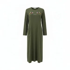 پیراهن یقه گرد زنانه مدل بارانا کد RXRDT44285