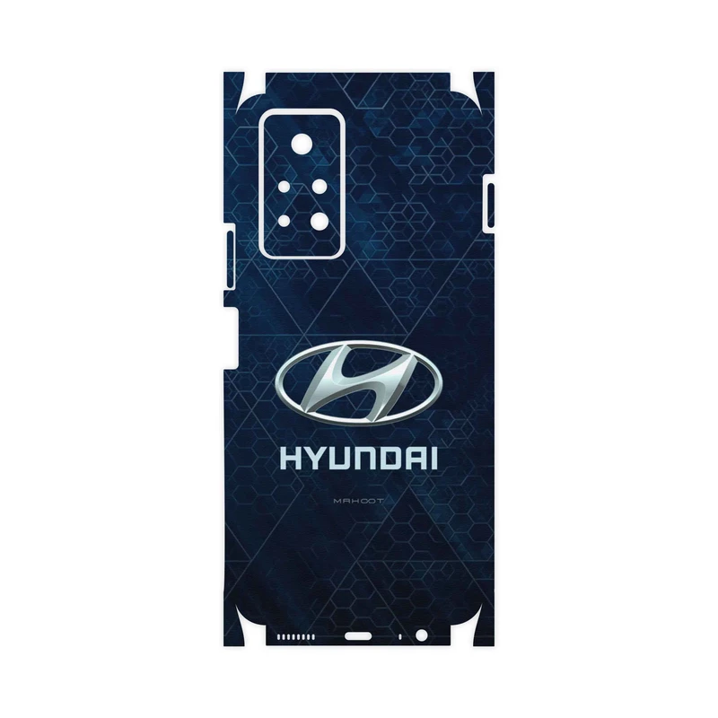 برچسب پوششی ماهوت مدل Hyundai-Logo-FullSkin مناسب برای گوشی موبایل اینفینیکس Note 11 Pro