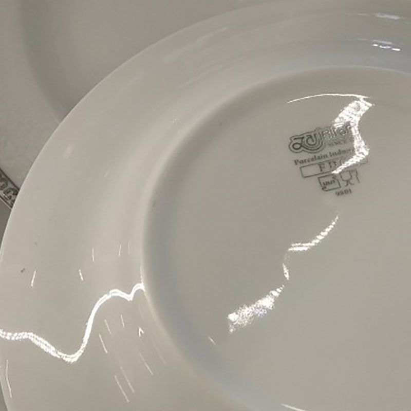 سرویس غذاخوری 28 پارچه 6 نفر چینی زرین ایران مدل ایتالیا اف فلورانس درجه عالی