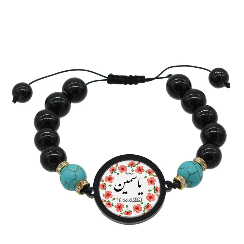 دستبند زنانه ناکسیگو طرح یاسمین کد BR4142