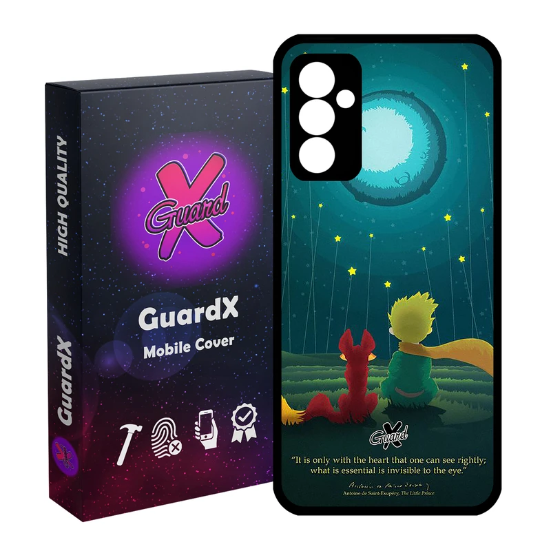کاور گارد ایکس طرح Little Prince مدل Glass10053 مناسب برای گوشی موبایل سامسونگ Galaxy A34 / A34 5G