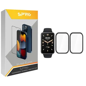 محافظ صفحه نمایش نانو اسپریگ مدل SPG مناسب برای ساعت هوشمند شیائومی Mi Band 7 Pro بسته دو عددی