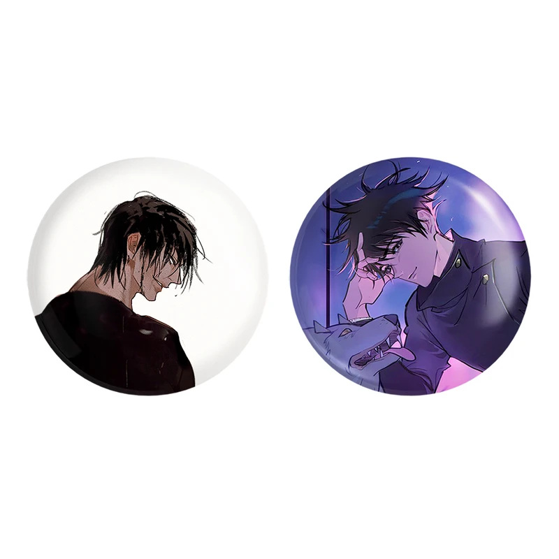 پیکسل خندالو مدل توجی فوشیگورو و فوشیگورو مگومی انیمه جوجوتسو کایزن کد 1109811101 مجموعه 2 عددی