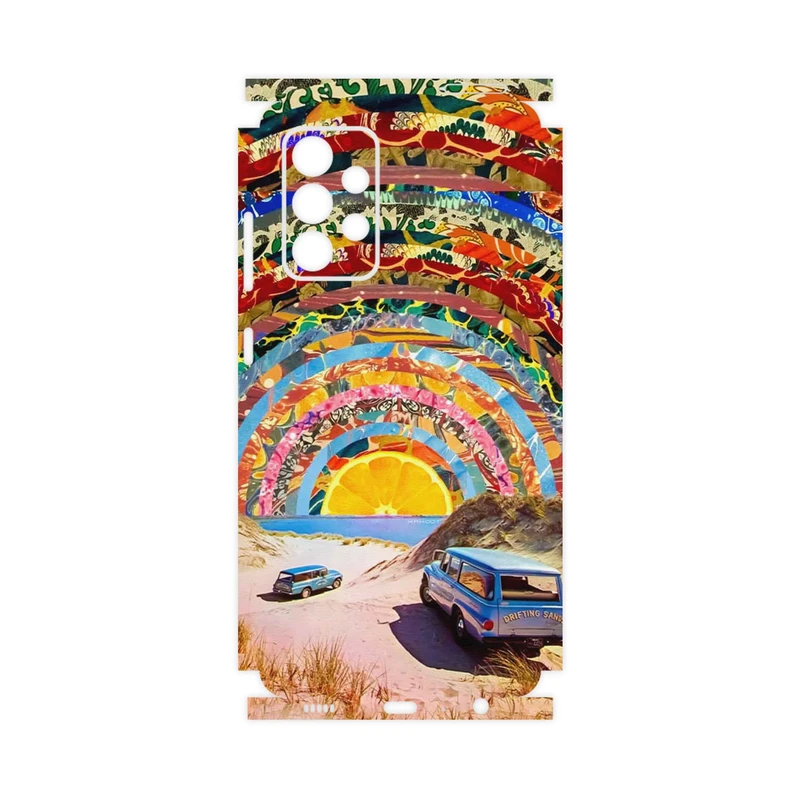 برچسب پوششی ماهوت مدل Collage of Orange Sky-FullSkin مناسب برای گوشی موبایل سامسونگ Galaxy A52 5G