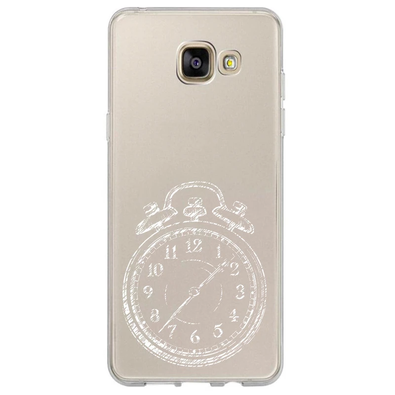 کاور مگافون طرح ساعت مدل C64-W مناسب برای گوشی موبایل سامسونگ Galaxy A5 2016 / A510