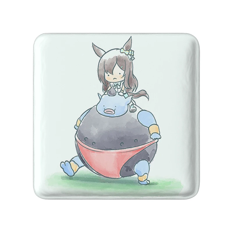 مگنت خندالو طرح بازی دراگون کوئست (Dragon Quest) مدل مربعی کد 35230