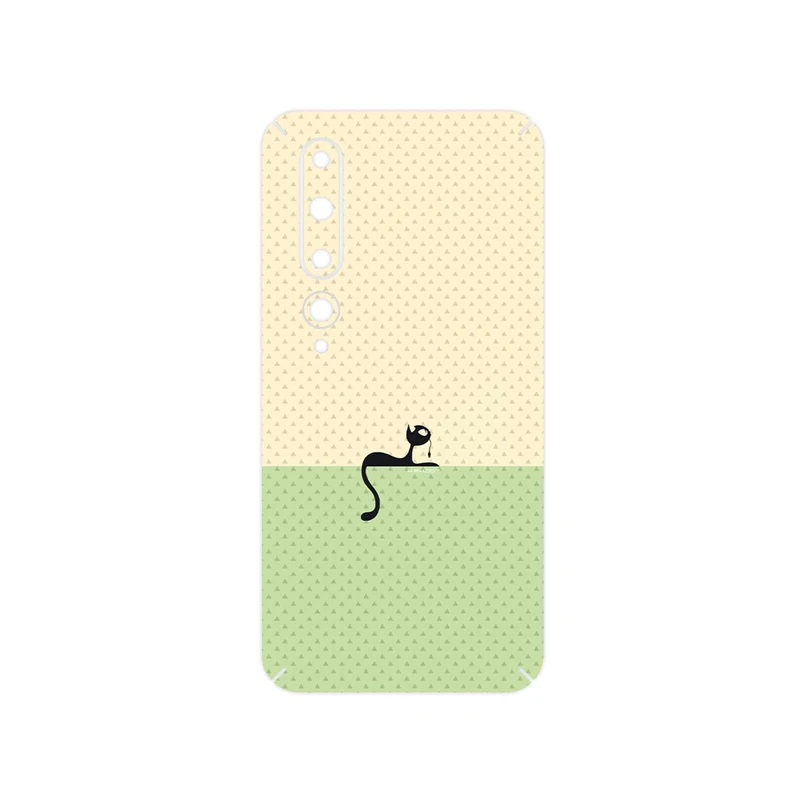 برچسب پوششی ماهوت مدل Minimal Internet Cat Icon مناسب برای گوشی موبایل شیائومی Mi 10 5G