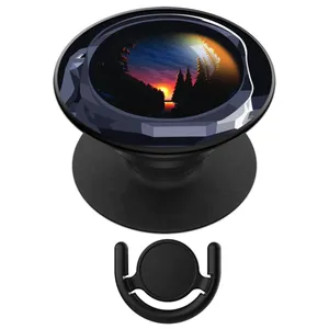 پایه نگه دارنده گوشی موبایل پاپ سوکت آکام مدل APSC01946 به همراه پاپ کلیپ